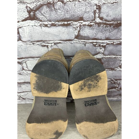 Wolverine 1883 Taupe Suede Leather Desert Lace Chukka Boots Men’s Sz 45EU/12M US - Picture 9 of 16